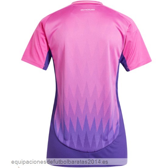 Nuevo 2ª Camiseta Mujer Alemania 2024 Purpura Baratas